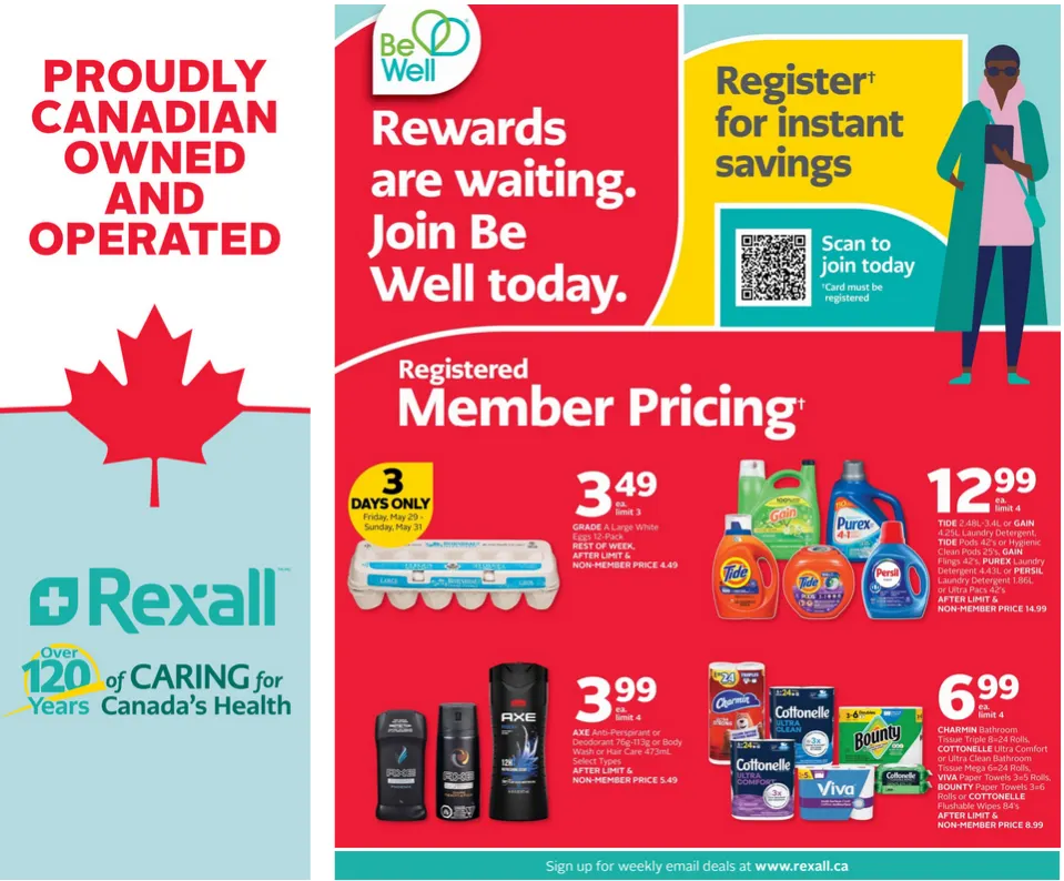 Rexall Sales from June 29 to June 4 2026 - flyer page 1