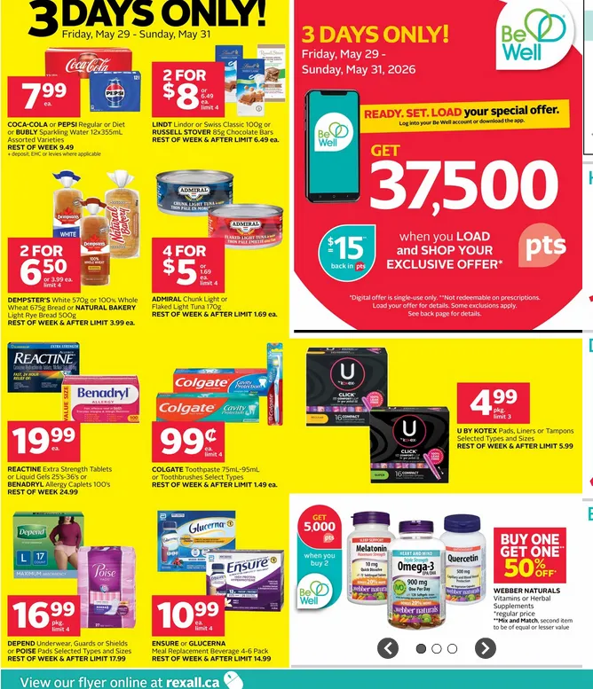 Rexall Sales from June 29 to June 4 2026 - flyer page 4