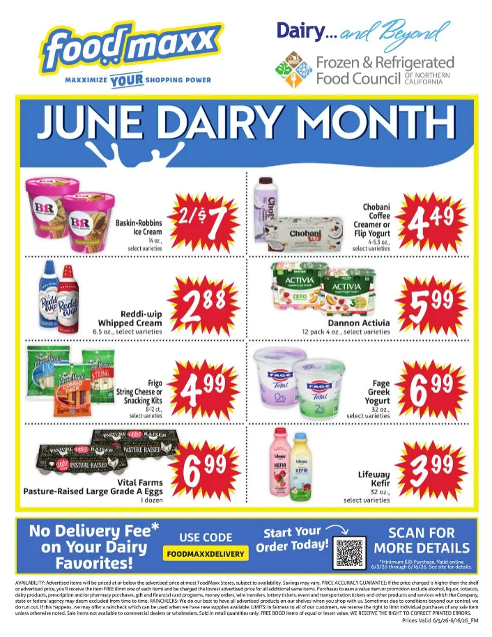 Weekly ad FoodMaxx Sales from June 3 to June 16 2026 - Page 