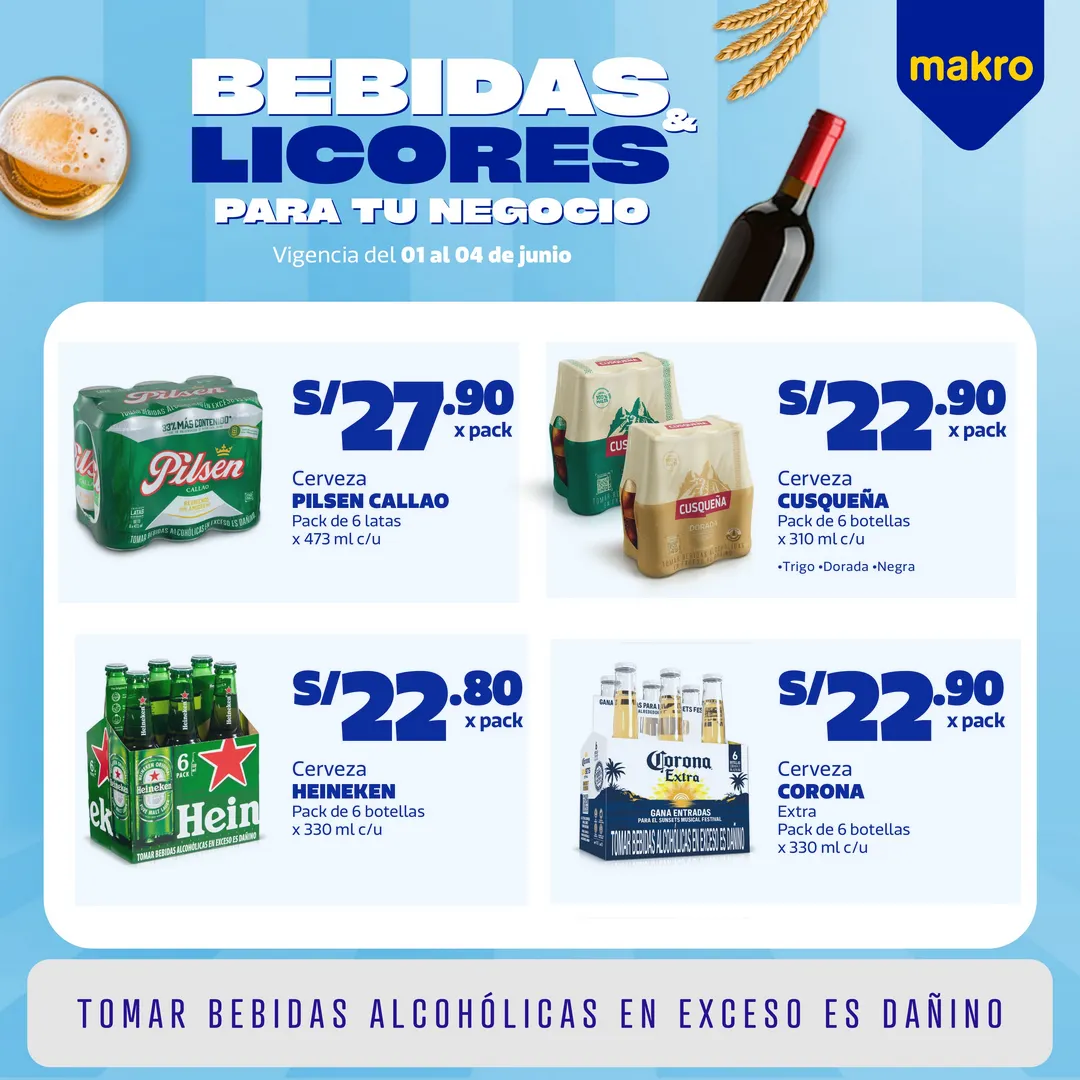Catalogo de Makro Ofertas 1 de junio al 4 de junio 2026 - Pag 1