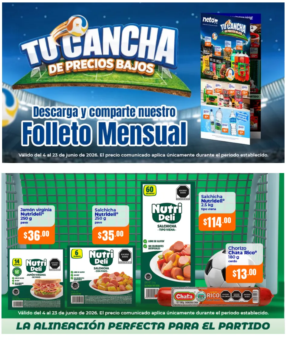 Catálogo de Tiendas Neto Ofertas 4 de junio al 23 de junio 2026 - Pagina 
