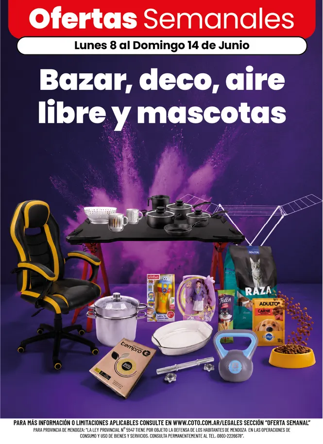Ofertas de Coto Ofertas 8 de junio al 14 de junio 2026 - Página 1 del catálogo