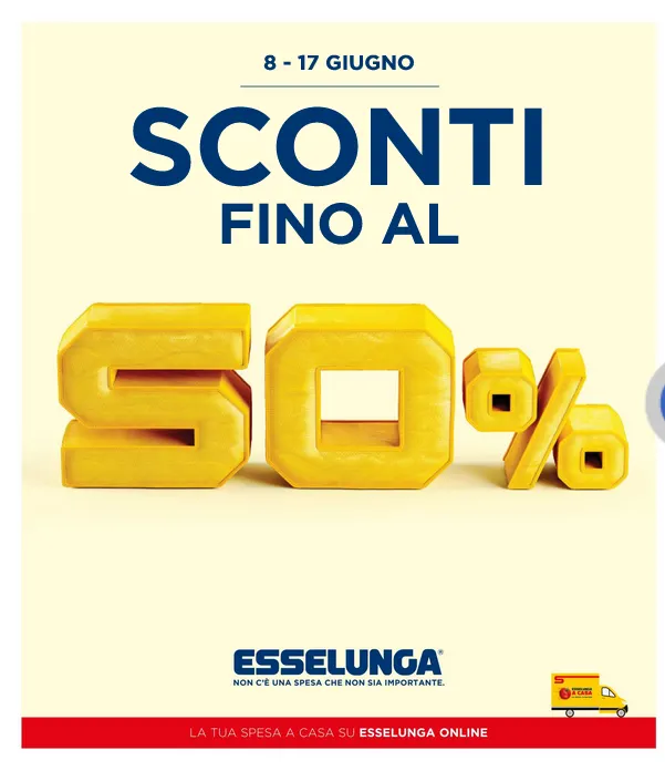 Volantini Esselunga da 8 giugno a 17 giugno di 2026 - Pagina del volantino 1