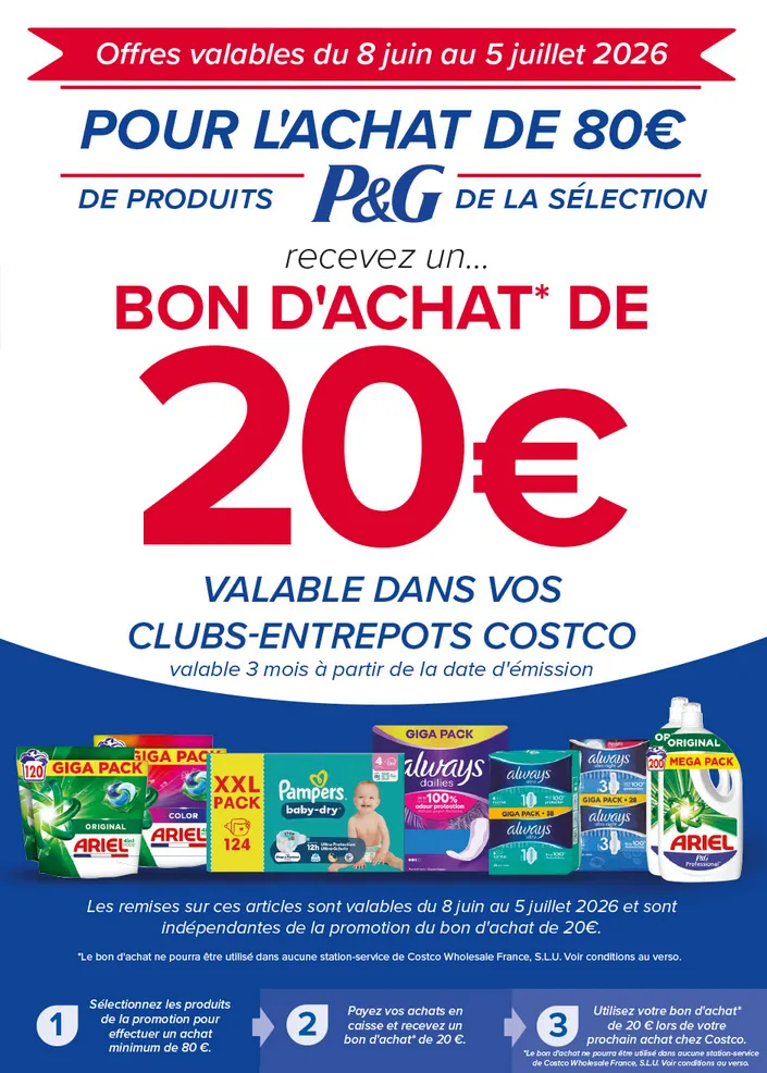  Catalogues Costco du 8 juin au 5 juillet 2026 - Catalogue page 1