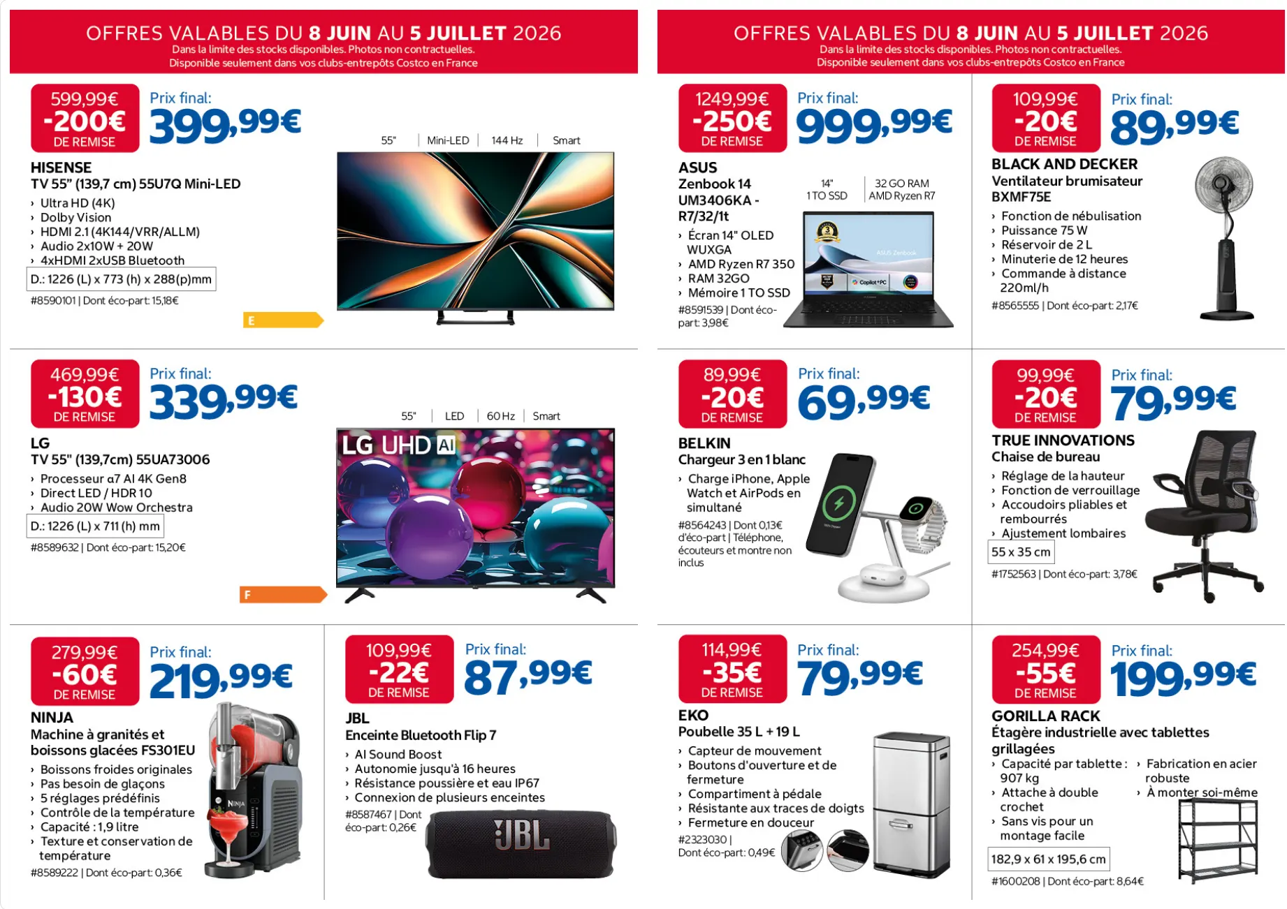 Costco Catalogue du 8 juin au 5 juillet 2026 - Catalogue page 11