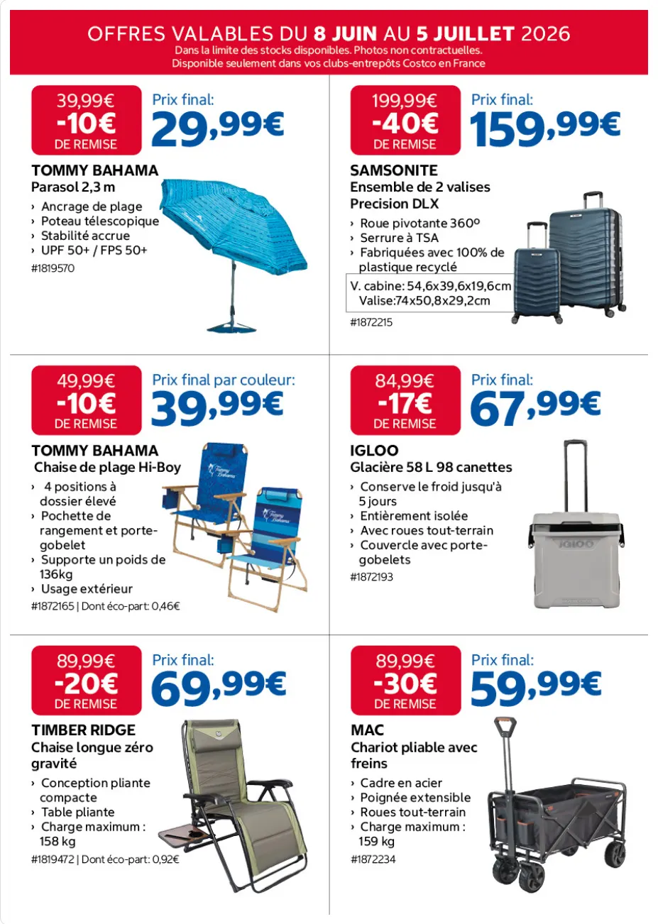 Costco Catalogue du 8 juin au 5 juillet 2026 - Catalogue page 10