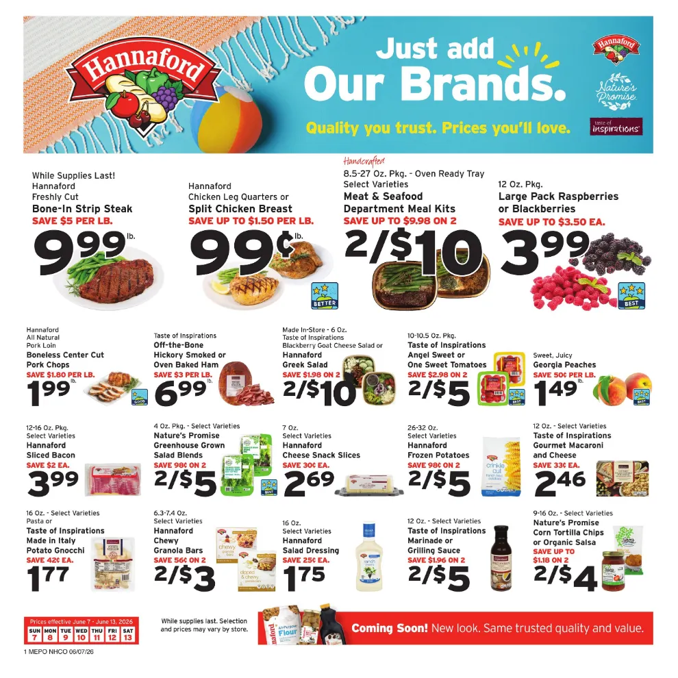 Weekly ad Hannaford Sales from June 7 to June 13 2026 - Page 