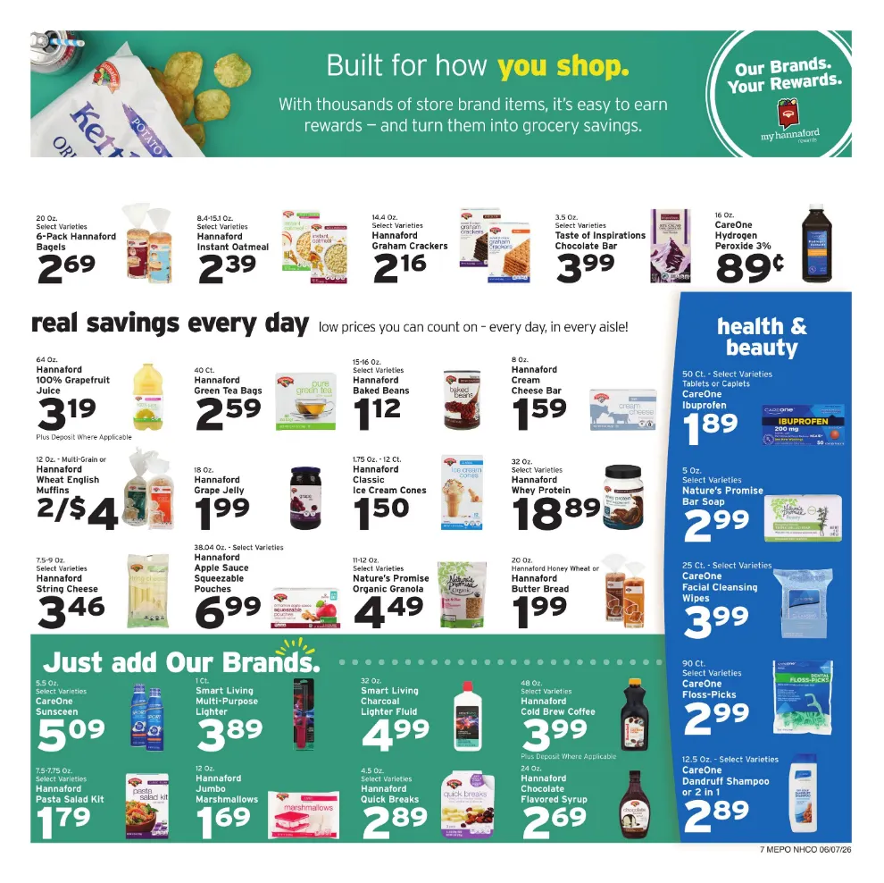 Weekly ad Hannaford Sales from June 7 to June 13 2026 - Page 7