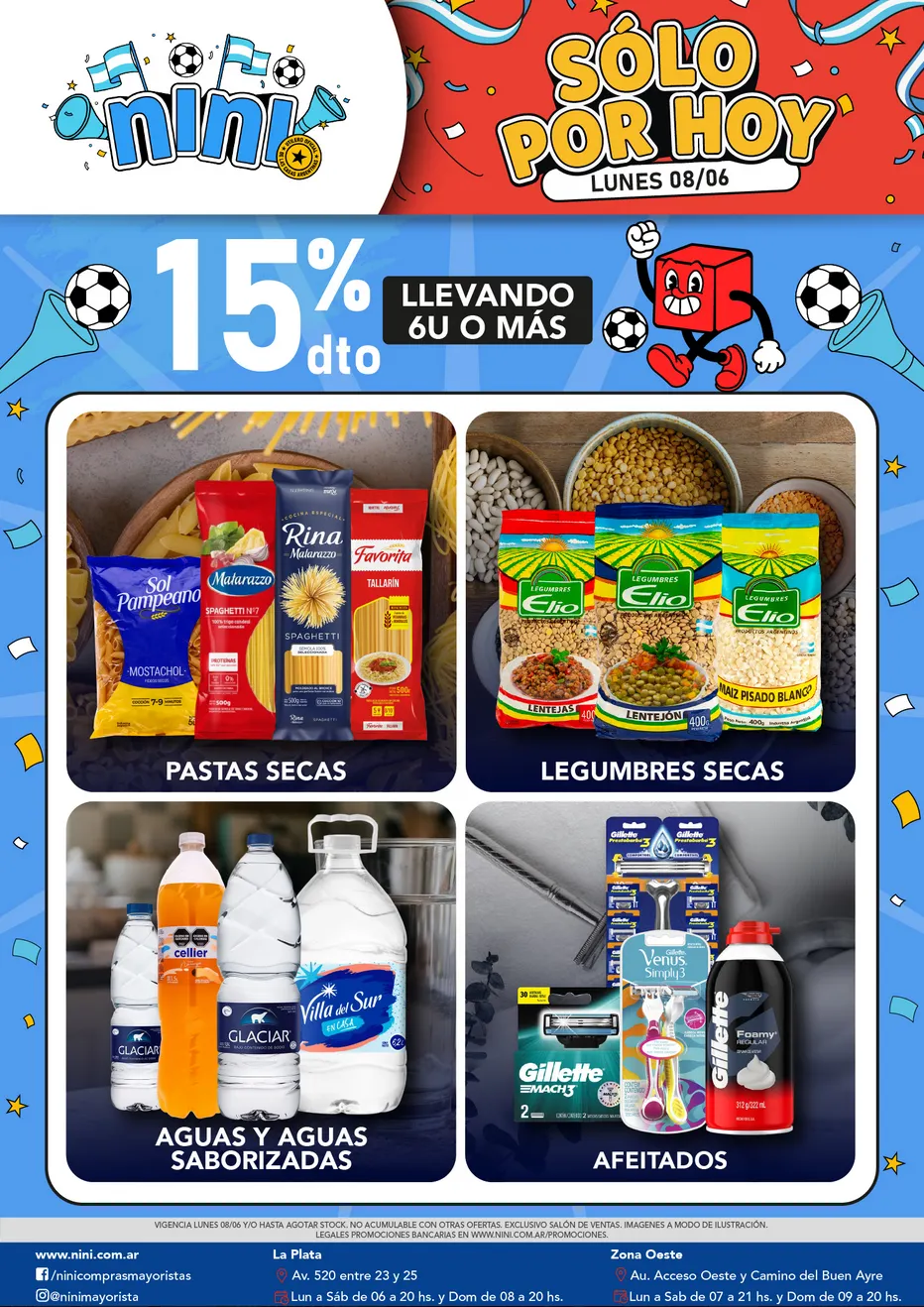 Ofertas de Ofertas Nini Mayorista 8 de junio al 14 de junio 2026 - Página 1 del catálogo