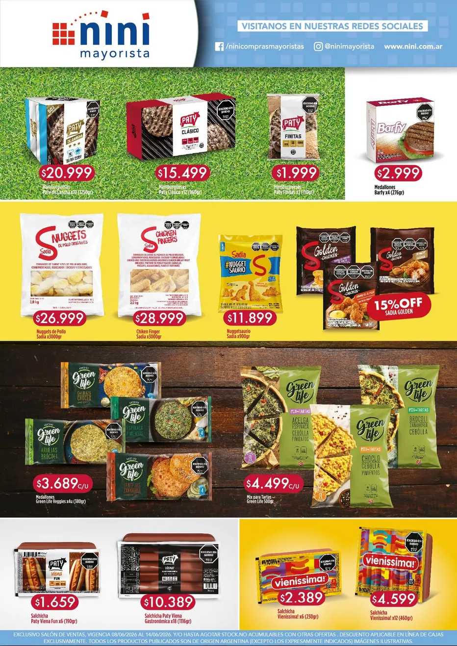Ofertas de  Ofertas Nini Mayorista 8 de junio al 14 de junio 2026 - Página 4 del catálogo