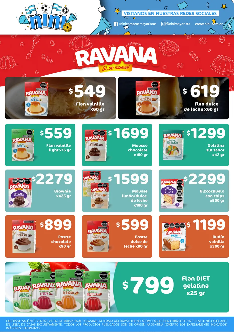 Ofertas de Ofertas Nini Mayorista 8 de junio al 14 de junio 2026 - Página 2 del catálogo