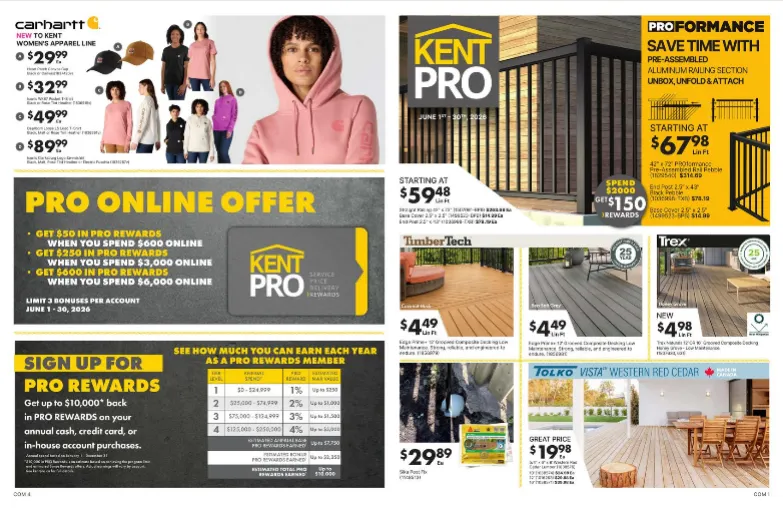 Kent Sales from June 1 to June 30 2026 - flyer page 1