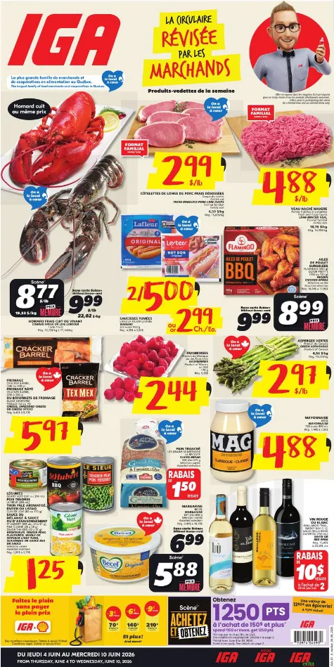 IGA Sales from June 4 to June 10 2026 - flyer page 1