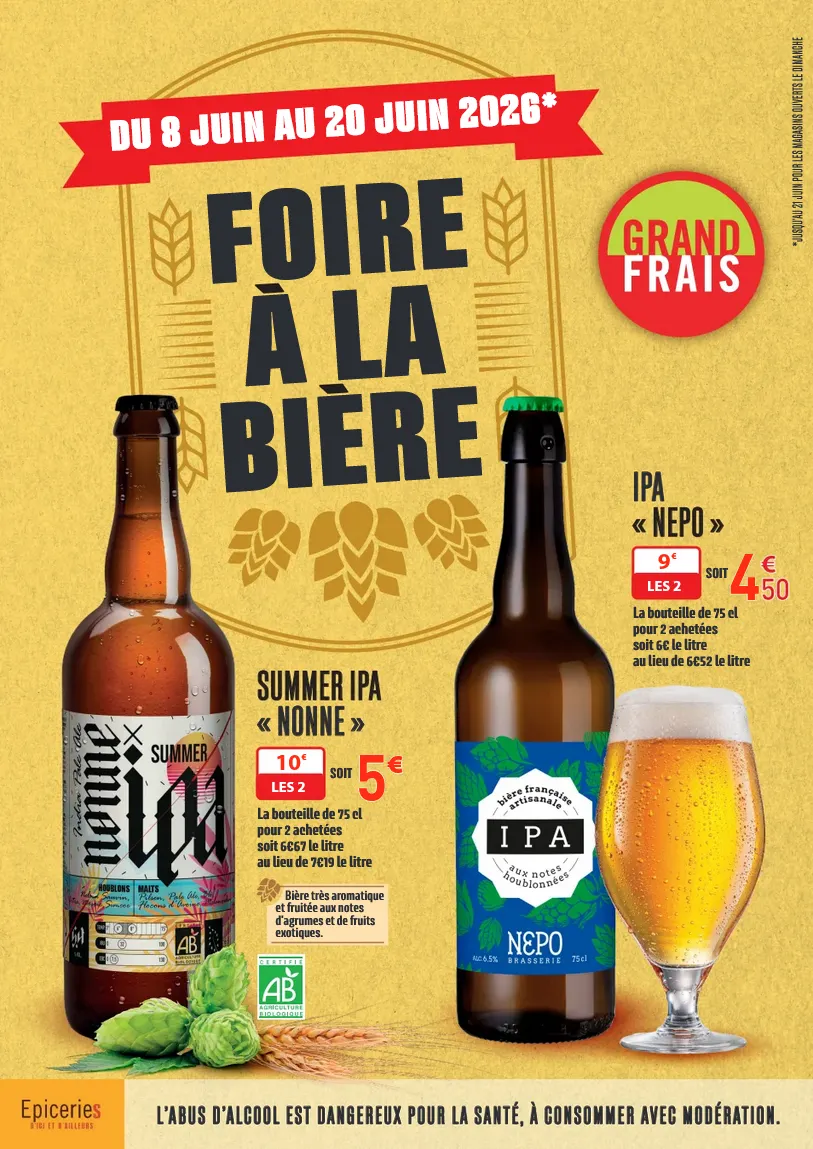 Catalogues Grand Frais  du 8 juin au 20 juin 2026 - Catalogue page 