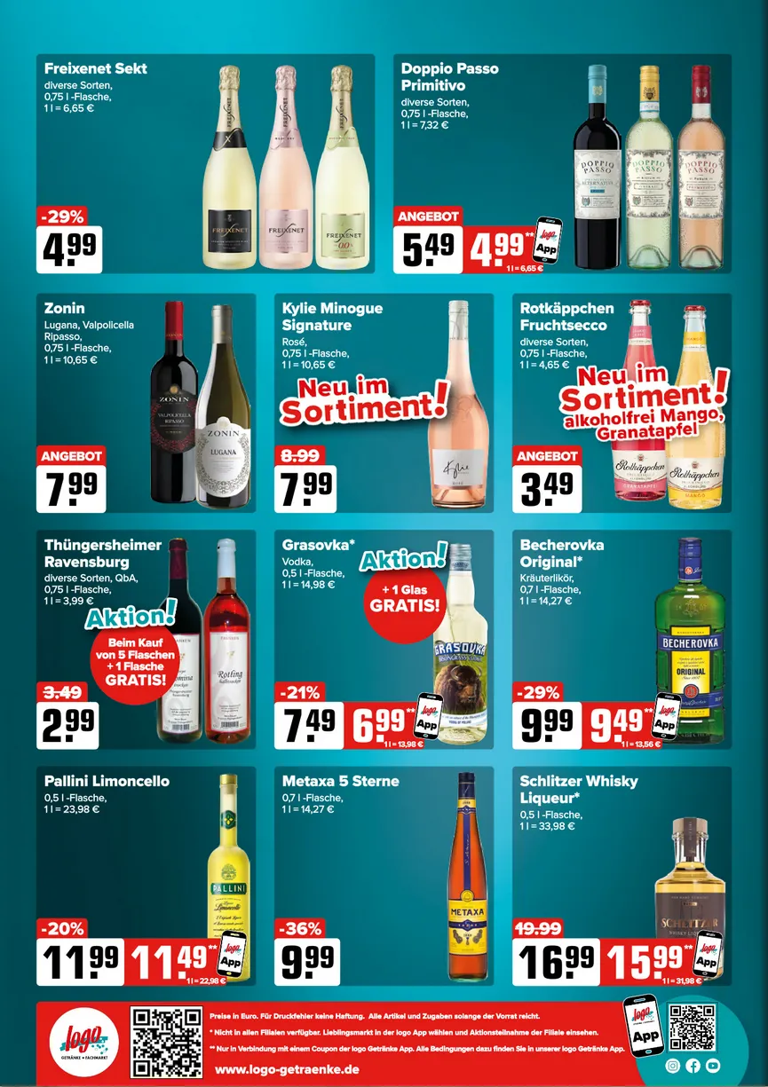  Logo Getränkemarkt Angebote von 8. Juni bis 13. Juni 2026 - Prospekt seite 3
