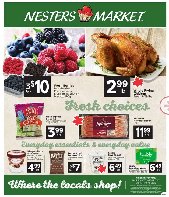 Nesters Market Sales from June 4 to June 10 2026 - flyer page 1