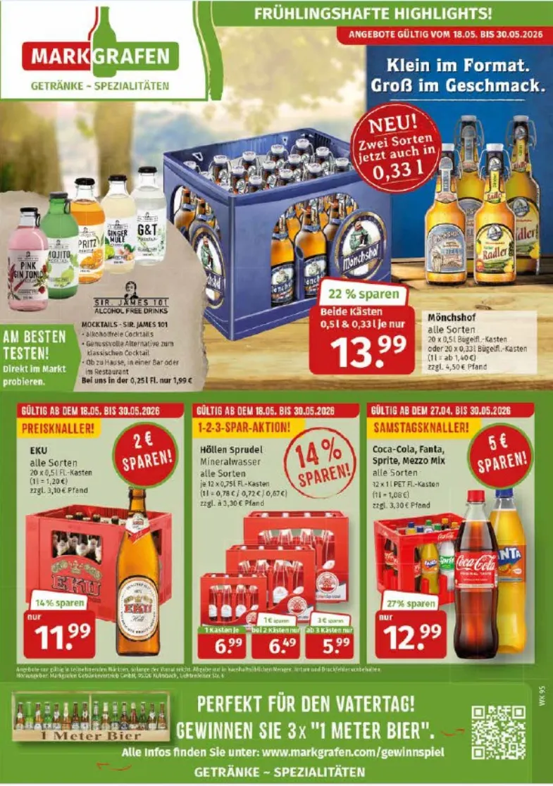 Markgrafen Angebote von 8. Juni bis 13. Juni 2026 - Prospekt seite 