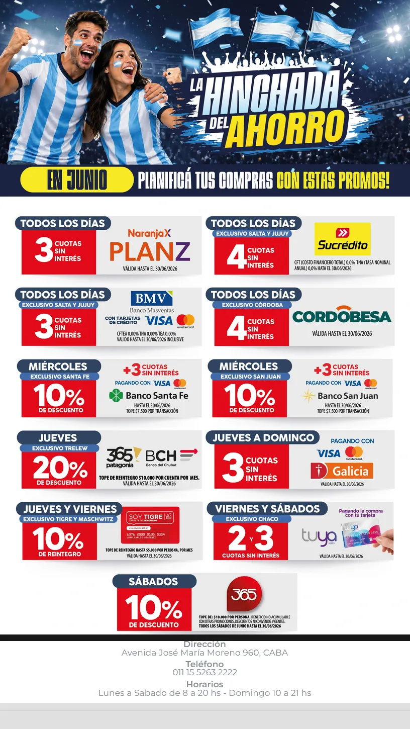 Ofertas de Ofertas Yaguar  1 de junio al 30 de junio 2026 - Página 1 del catálogo