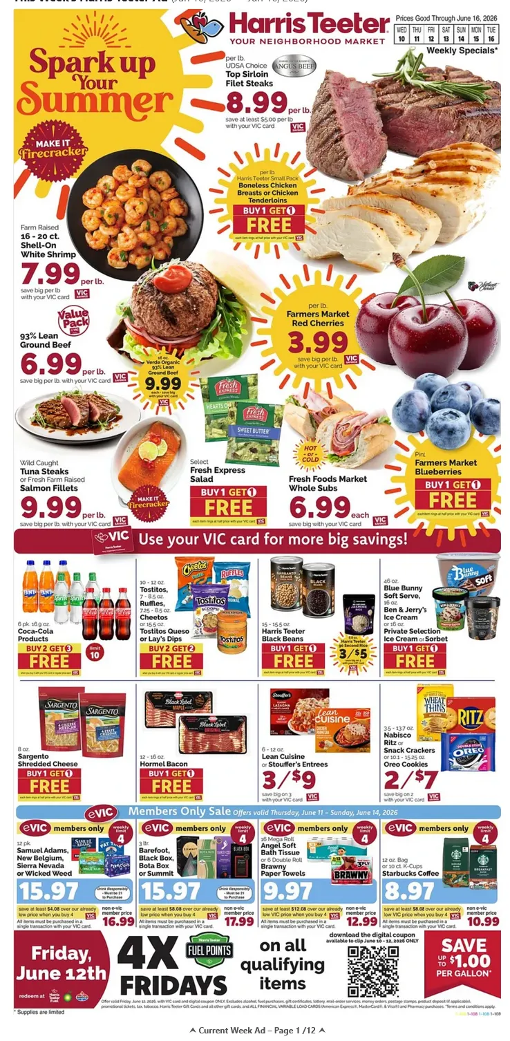 Weekly ad Harris Teeter Sales from June 10 to June 16 2026 - Page