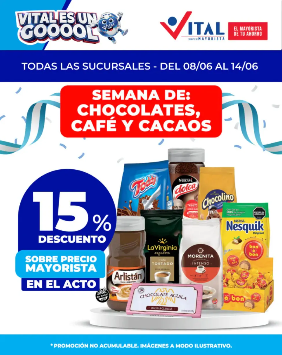 Ofertas de Ofertas Vital  8 de junio al 14 de junio 2026 - Página 1 del catálogo