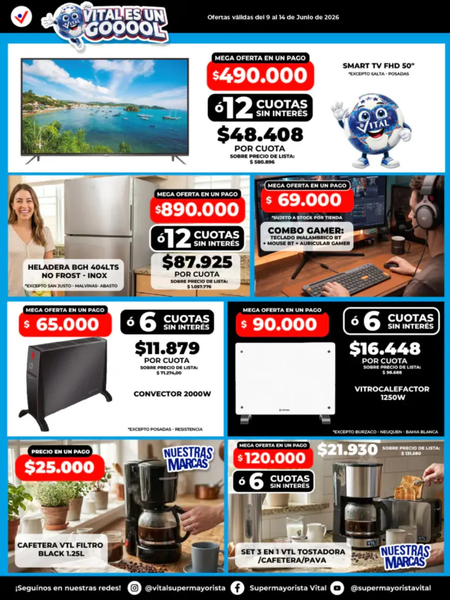 Ofertas de Ofertas Vital  9 de junio al 14 de junio 2026 - Página 3 del catálogo