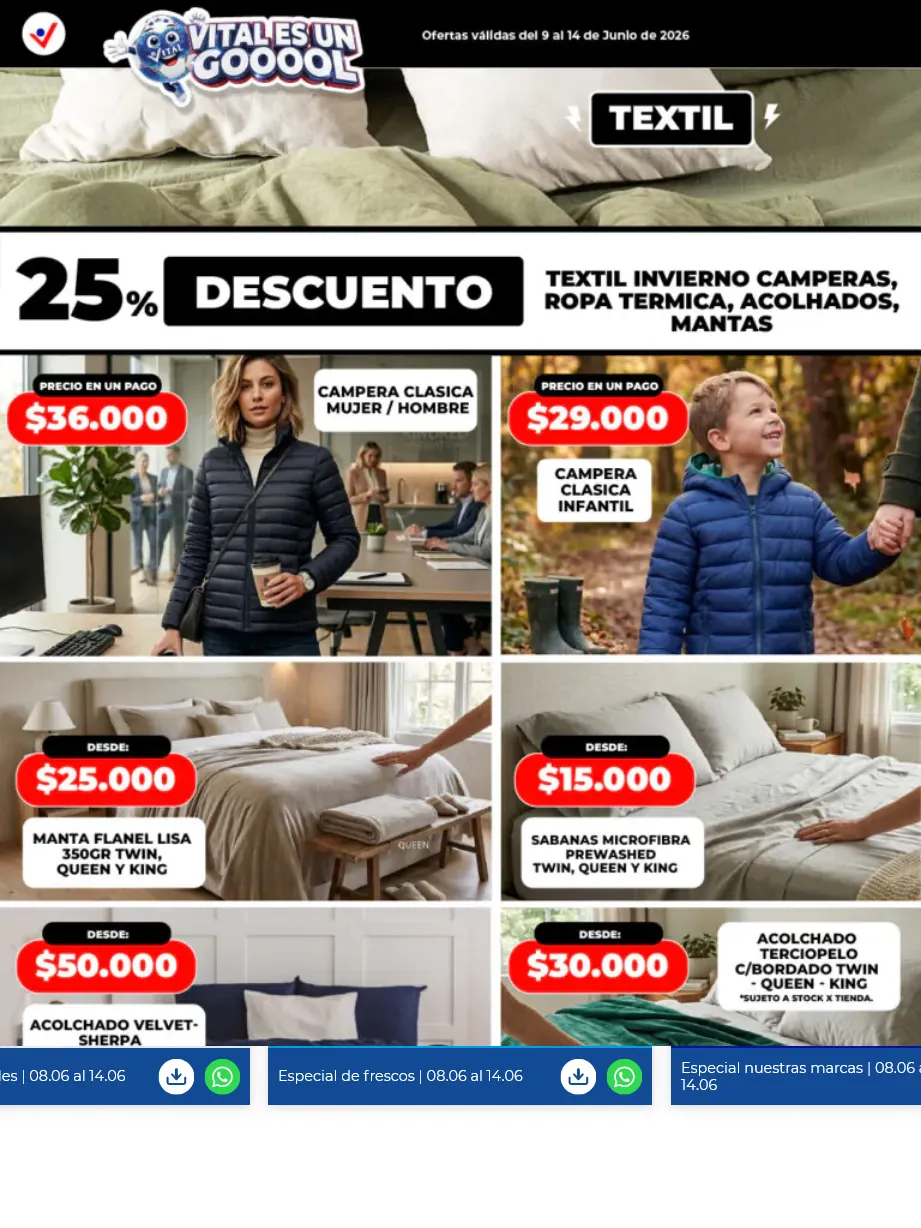 Ofertas de Ofertas Vital  9 de junio al 14 de junio 2026 - Página 2 del catálogo
