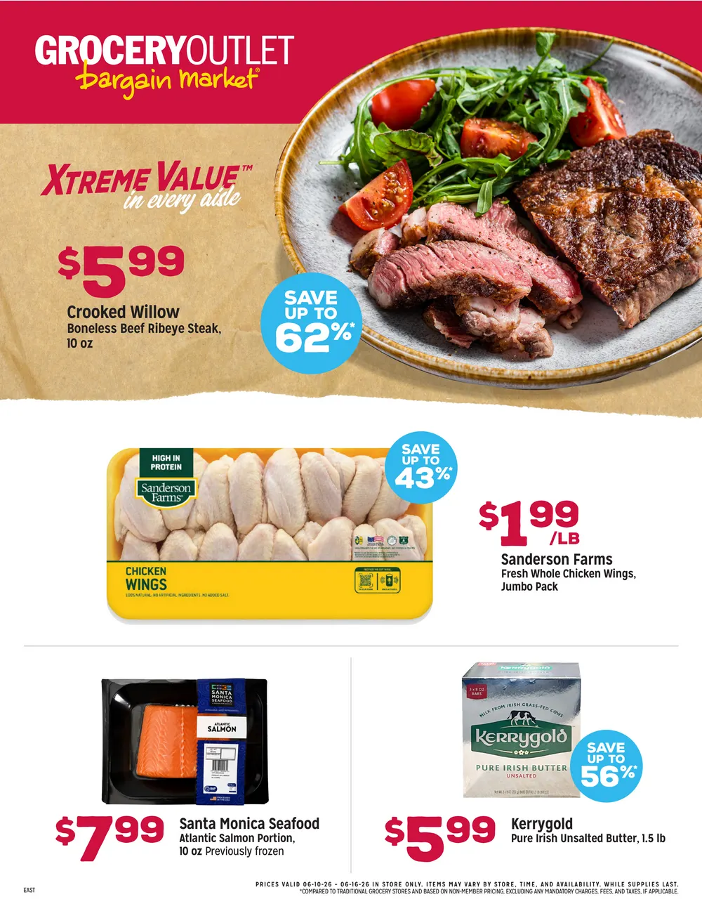 Weekly ad Grocery-outlet Sales from June 10 to June 16 2026 - Page 1