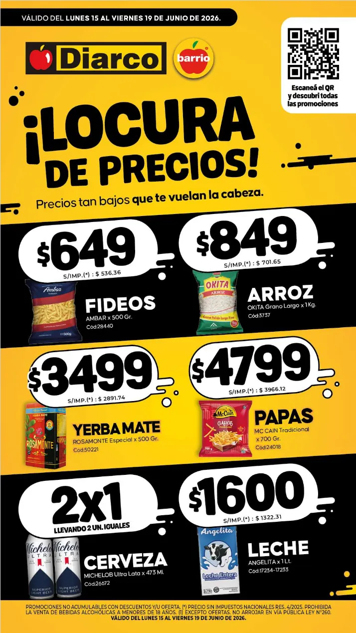 Ofertas de Diarco Ofertas 15 de junio al 19 de junio 2026 - Página 2 del catálogo