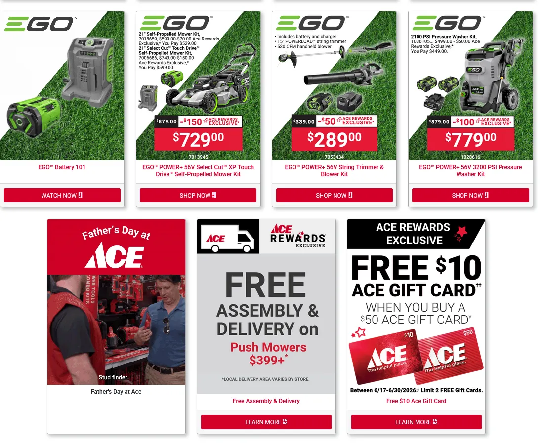 Weekly ad ACE Hardware Sales from June 19 to June 21 2026 - Page 2