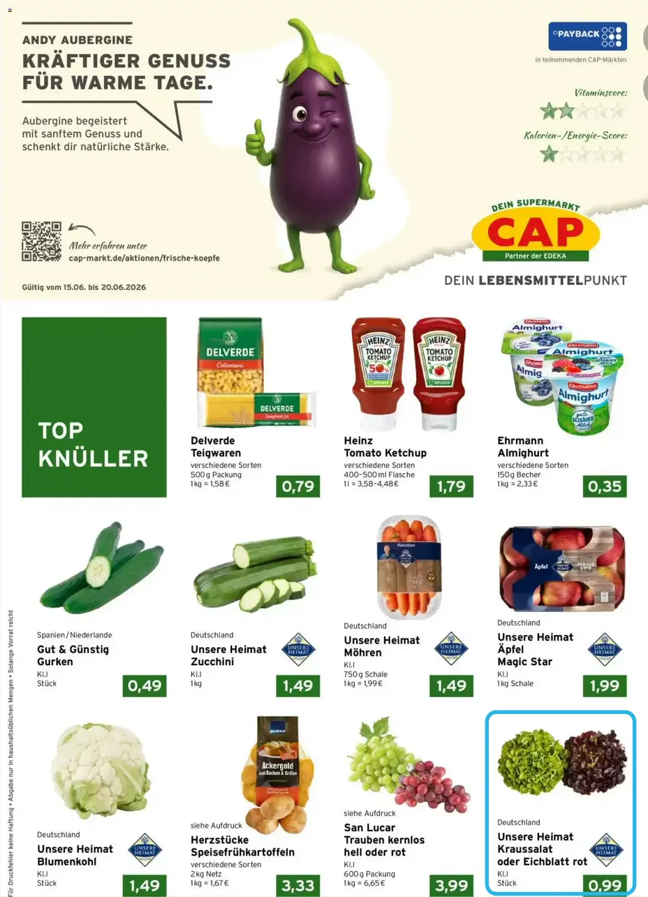 Cap-markt Angebote von 15. Juni bis 20. Juni 2026 - Prospekt seite