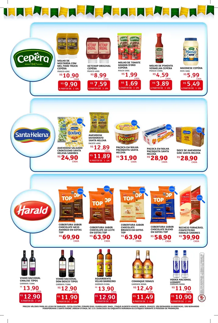 Encarte de Folhetos Assaí Atacadista 15 de junho até 18 de junho 2026 - Pagina 2