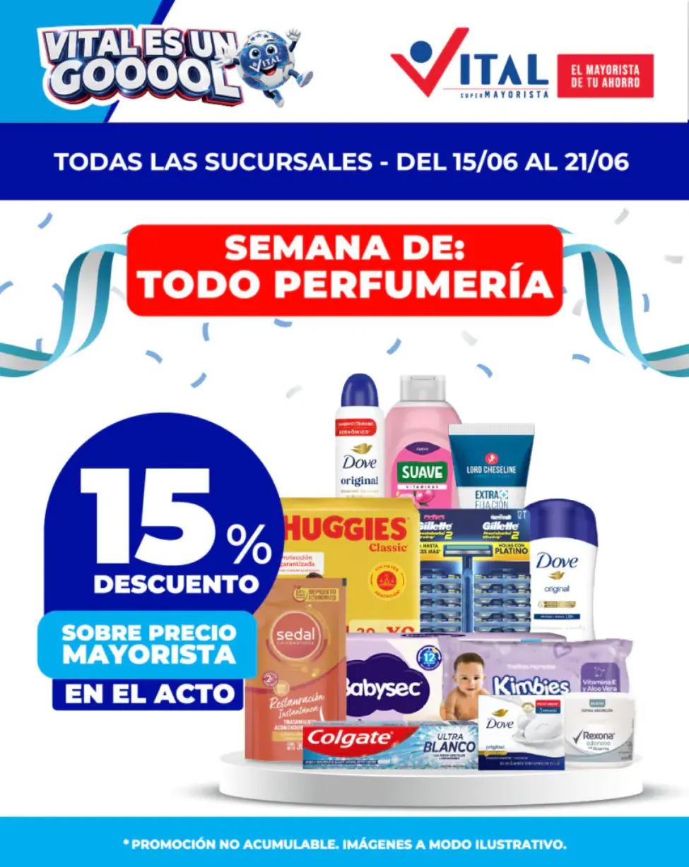 Ofertas de Ofertas Vital 15 de junio al 21 de junio 2026 - Página 1 del catálogo