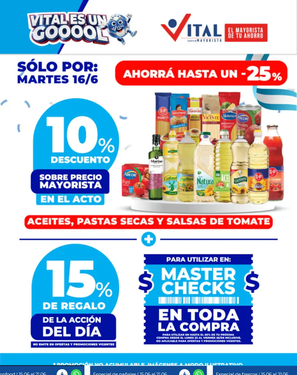 Ofertas de Ofertas Vital 15 de junio al 21 de junio 2026 - Página 3 del catálogo