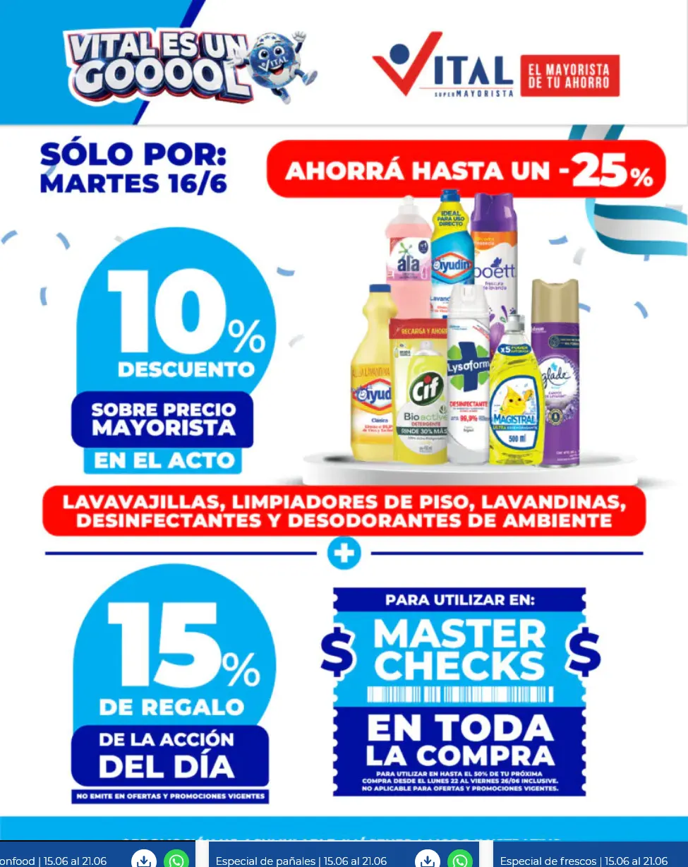 Ofertas de Ofertas Vital 15 de junio al 21 de junio 2026 - Página 2 del catálogo