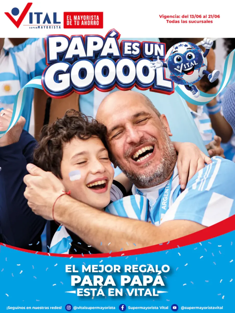 Ofertas de Ofertas Vital 15 de junio al 21 de junio 2026 - Página 1 del catálogo