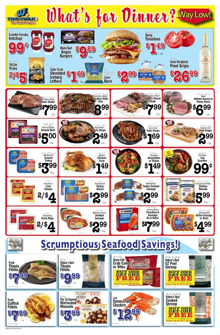 Weekly ad Wayfield Foods Sales from June 15 to June 21 2026 - Page 4