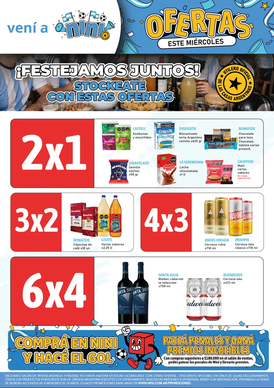 Ofertas de Nini Mayorista Ofertas 17 de junio al 21 de junio 2026 - Página  del catálogo