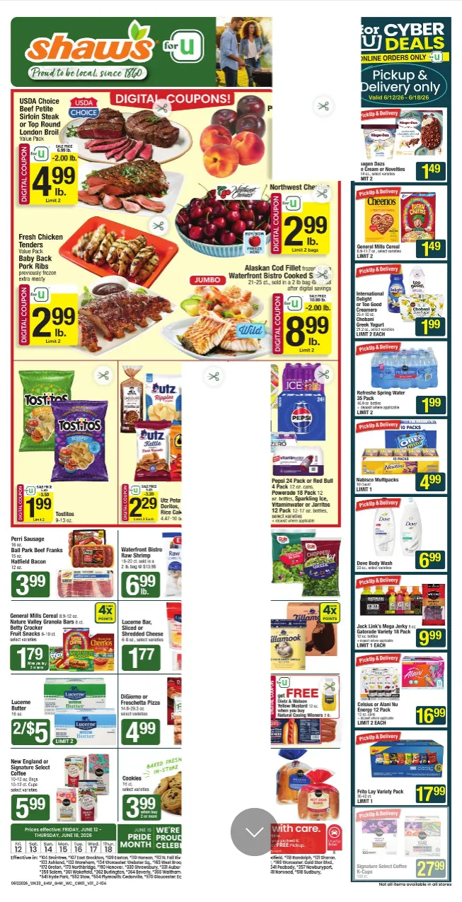 Weekly ad Shaw's  Sales from June 12 to June 18 2026 - Page 