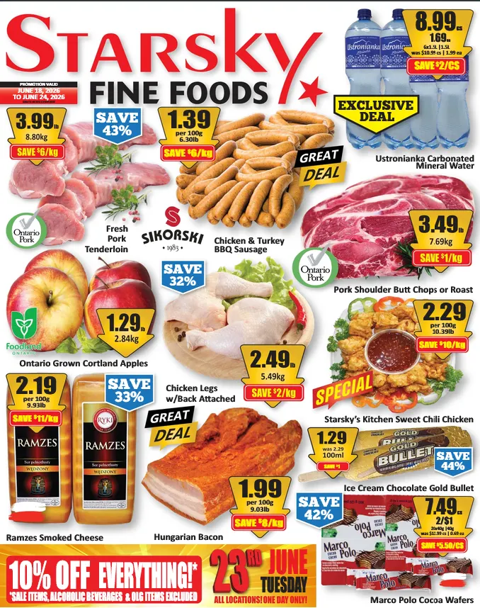 Starsky Sales from June 18 to June 23 2026 - flyer page 1