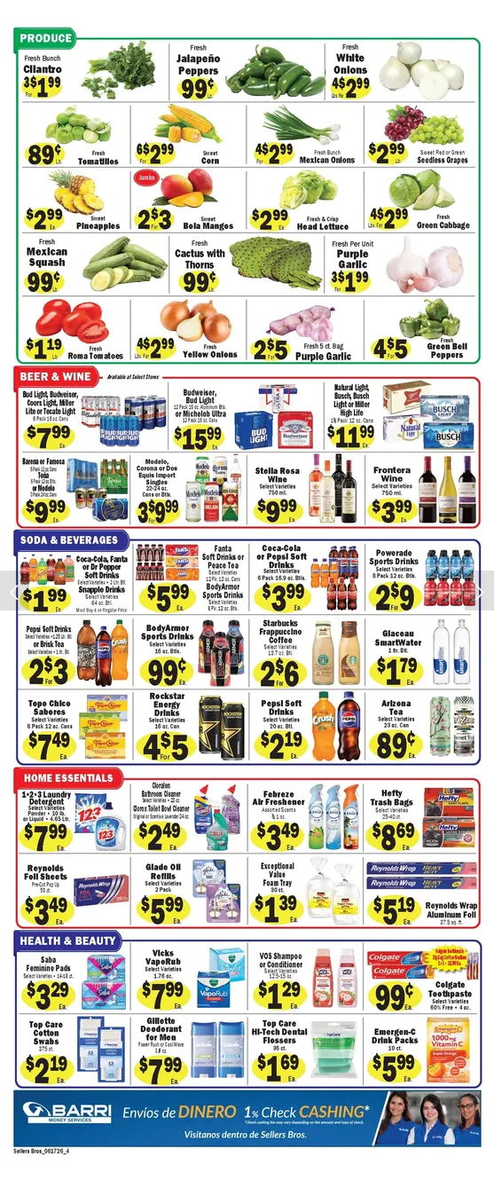 Weekly ad Sellers Bros Sales from June 17 to June 23 2026 - Page 4