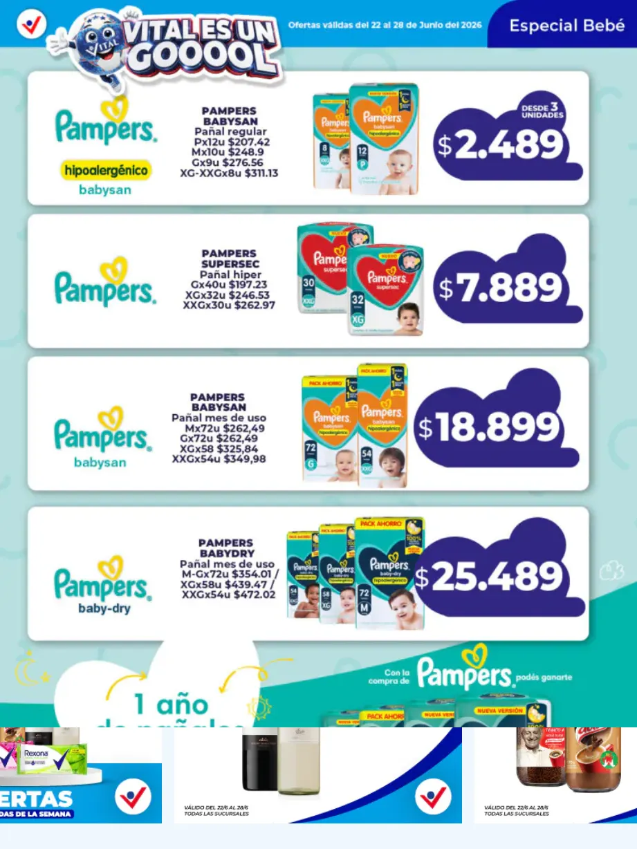 Ofertas de Vital Ofertas 22 de junio al 28 de junio 2026 - Página 3 del catálogo