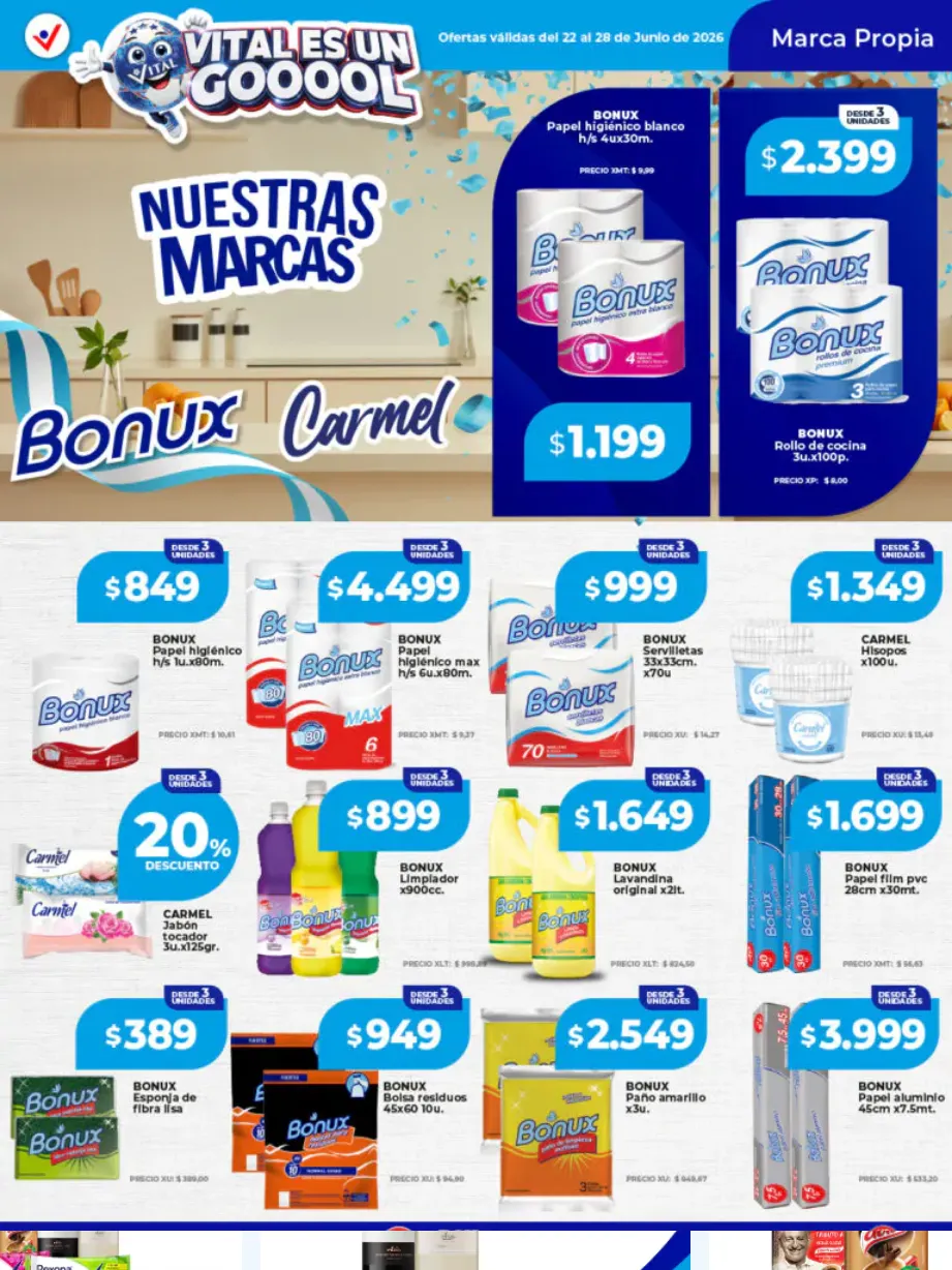 Ofertas de Vital Ofertas 22 de junio al 28 de junio 2026 - Página 2 del catálogo