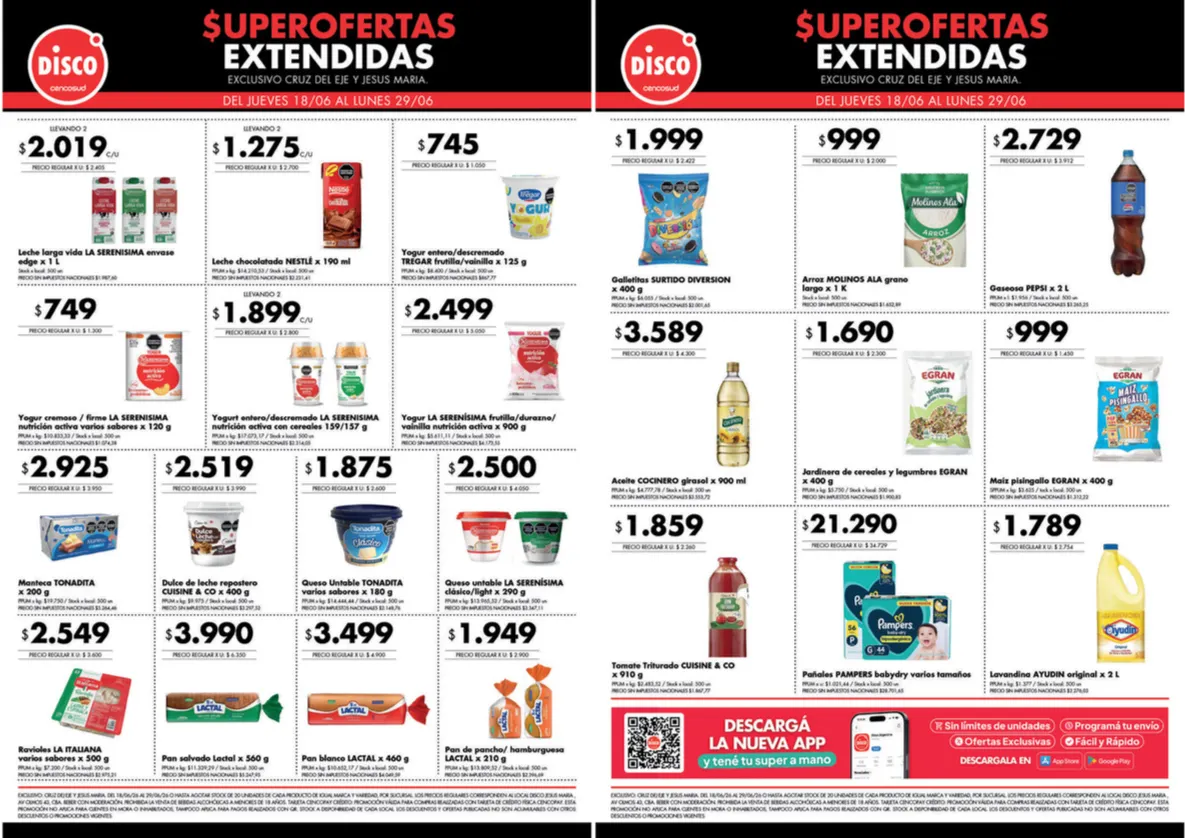 Ofertas de Disco Ofertas 18 de junio al 29 de junio 2026 - Página 2 del catálogo
