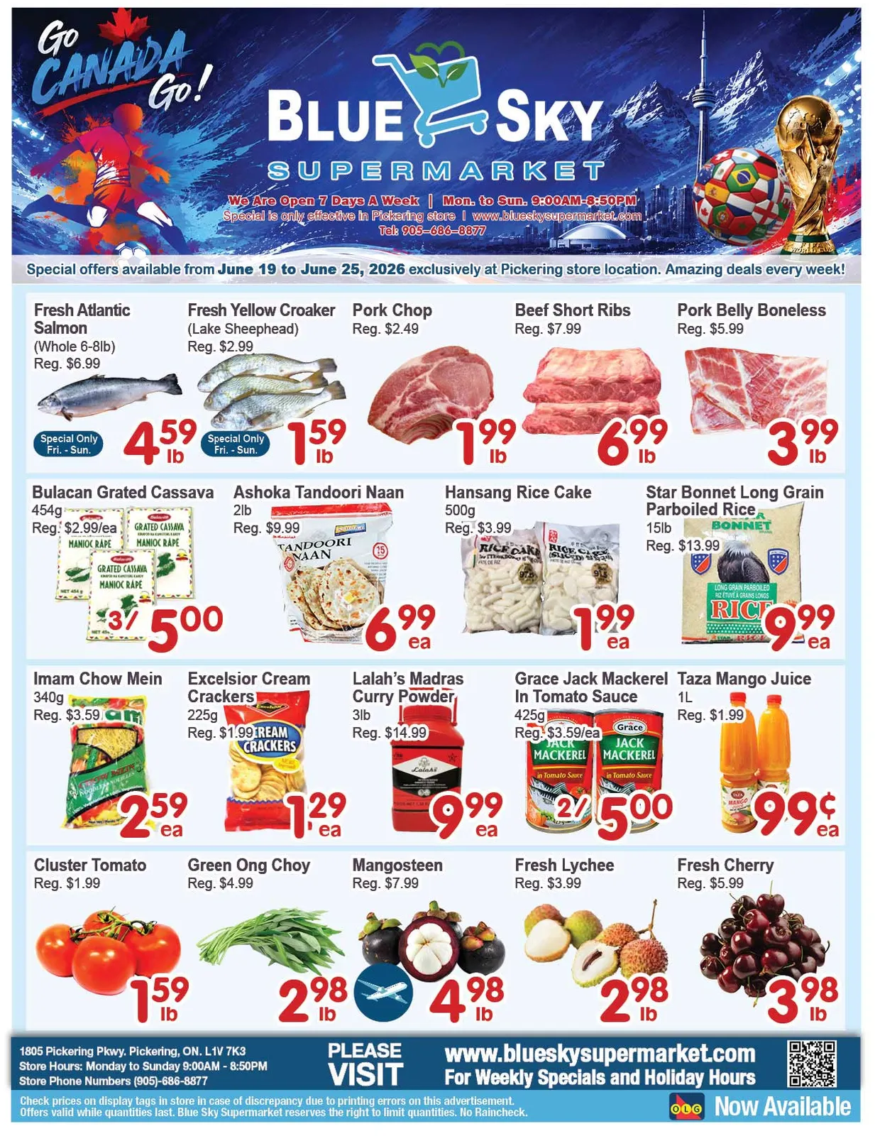 Blue Sky Supermarket Sales from June 19 to June 25 2026 - flyer page 