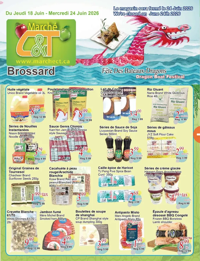 Marche C&T Sales from June 18 to June 24 2026 - flyer page 1