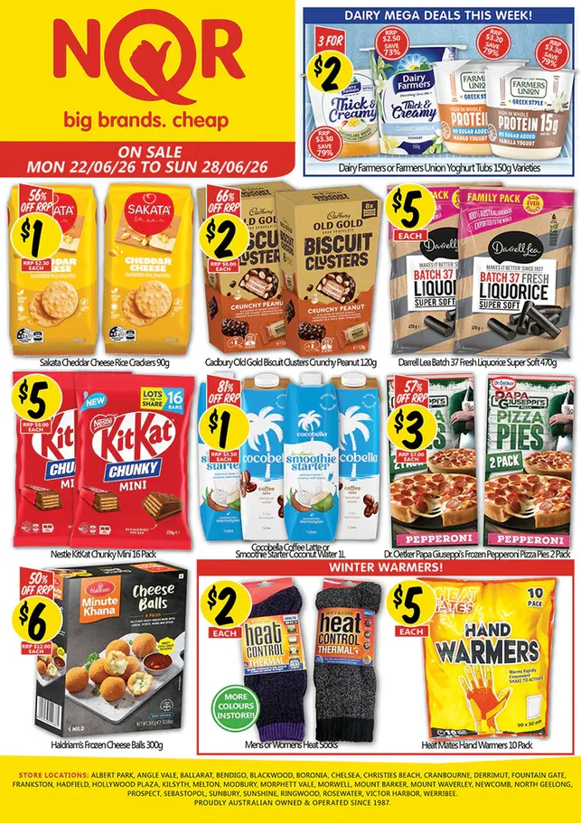 NQR Sales - Catalogue valid from 22 June to 28 June 2026 - page 1