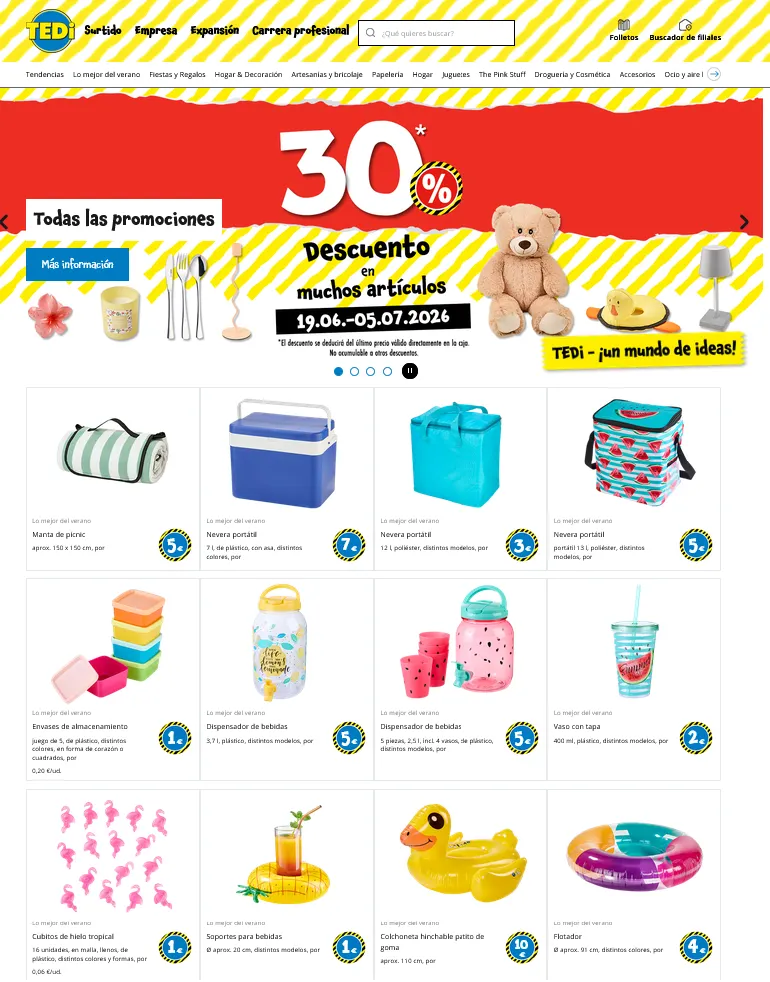Catálogo de TEDi 19 de junio al 5 de julio 2026 - Página 