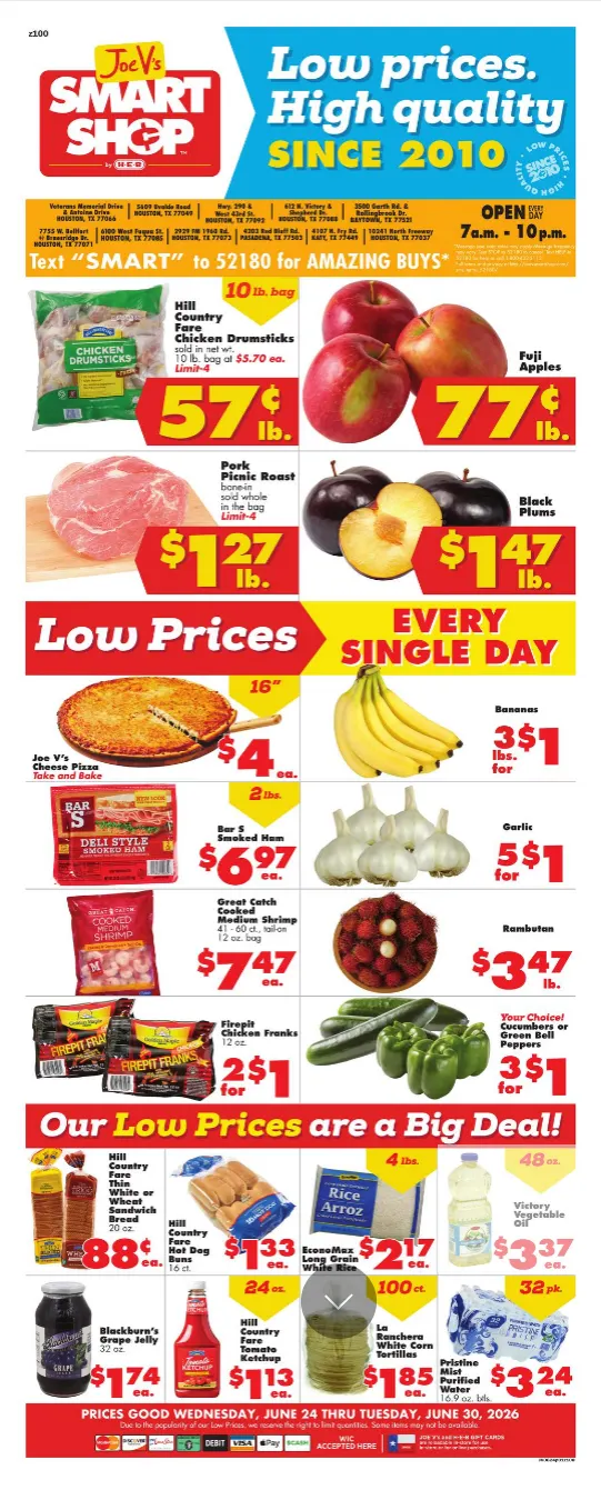 Weekly ad Joe V's Smart Shop Sales from June 24 to June 30 2026 - Page