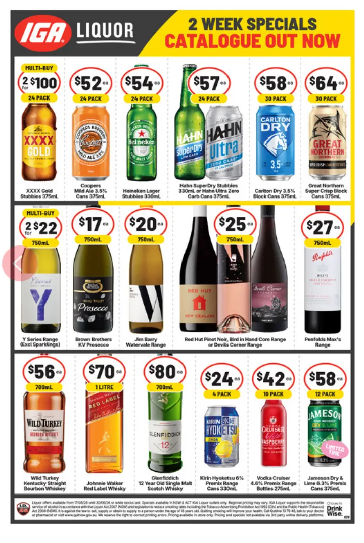 IGA LIQUOR Sales - Catalogue valid from 24 June to 30 June 2026 - page 2