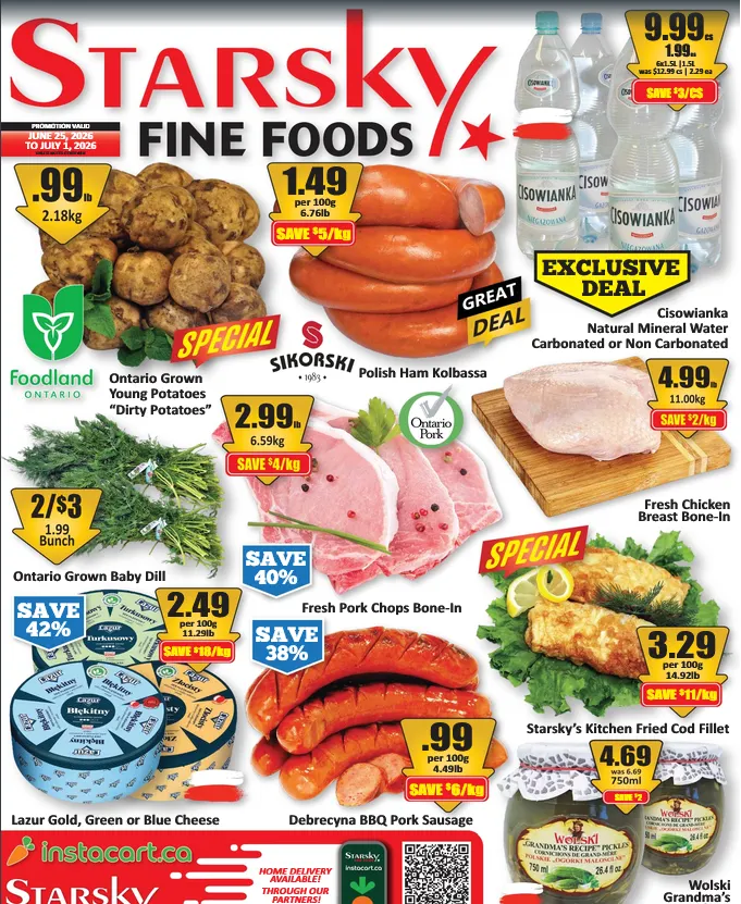 Starsky Sales from June 25 to July 1 2026 - flyer page 1
